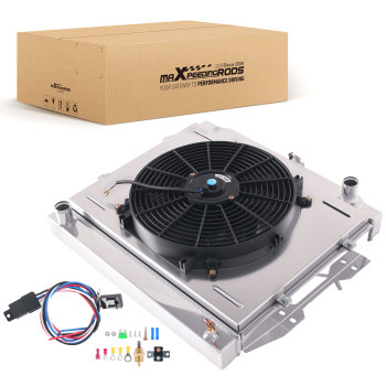 3 Row Radiator Shroud Fan compatible for Toyota Pickup 1984-1995 compatible for 4Runner 1992-95 1640035100