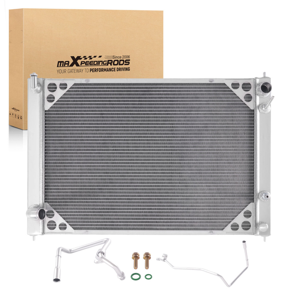 Radiator Condenser Combo compatible for Infiniti G35/G37 compatible for Nissan 370Z 2007-2020 21460-JK90B