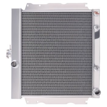 3 Row Aluminum Radiator compatible for Dodge Coronet/Compatible for Plymouth Fury 1965-1969 CC1635 AT