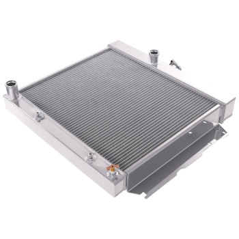 3 Row Aluminum Radiator compatible for Dodge Coronet/Compatible for Plymouth Fury 1965-1969 CC1635 AT
