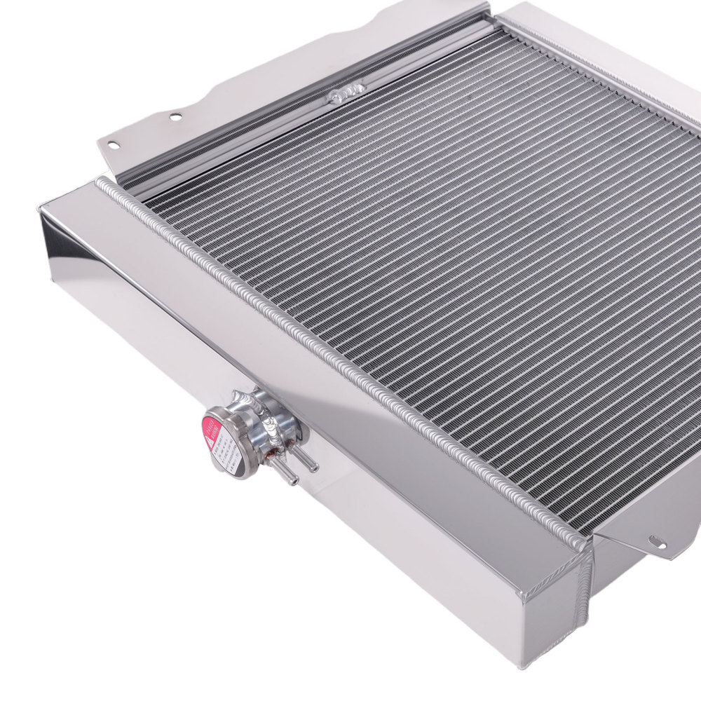 3 Row Aluminum Radiator compatible for Dodge Coronet/Compatible for Plymouth Fury 1965-1969 CC1635 AT