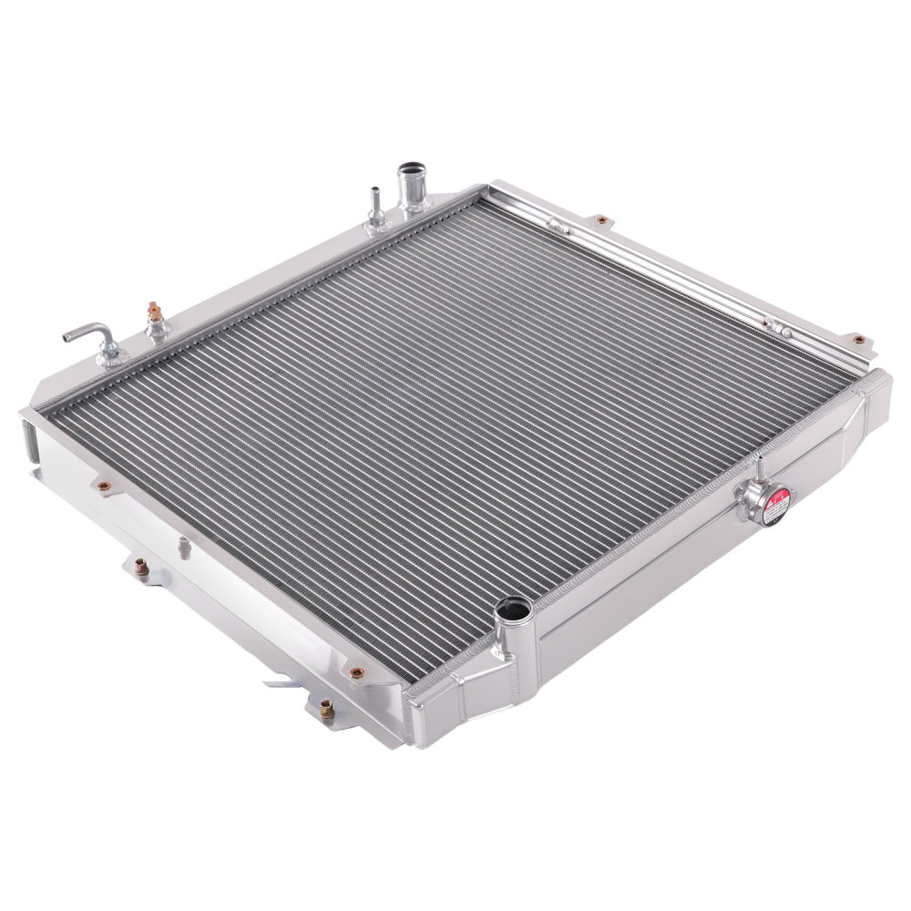 2 Row Aluminum Coolant Radiator compatible for Toyota 4Runner 1996-2002 2.7L 1640075180 AT