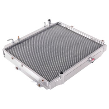 2 Row Aluminum Coolant Radiator compatible for Toyota 4Runner 1996-2002 2.7L 1640075180 AT