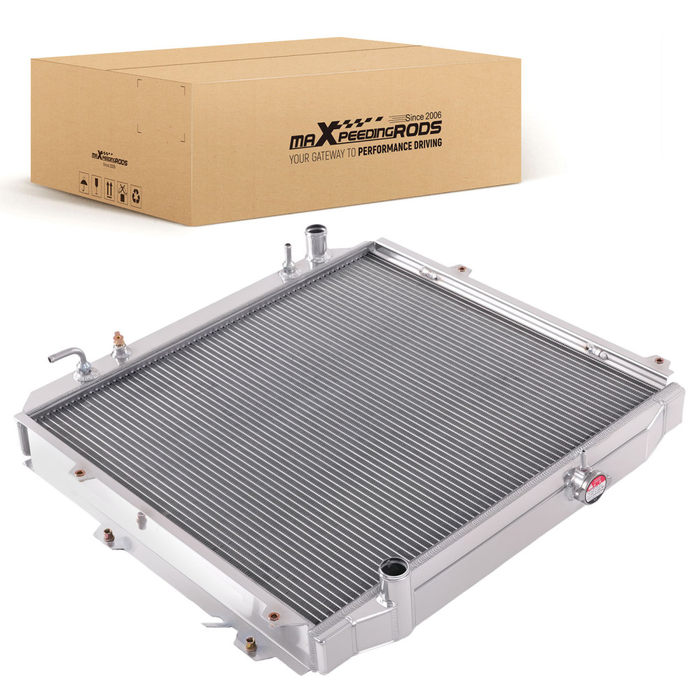 2 Row Aluminum Coolant Radiator compatible for Toyota 4Runner 1996-2002 2.7L 1640075180 AT
