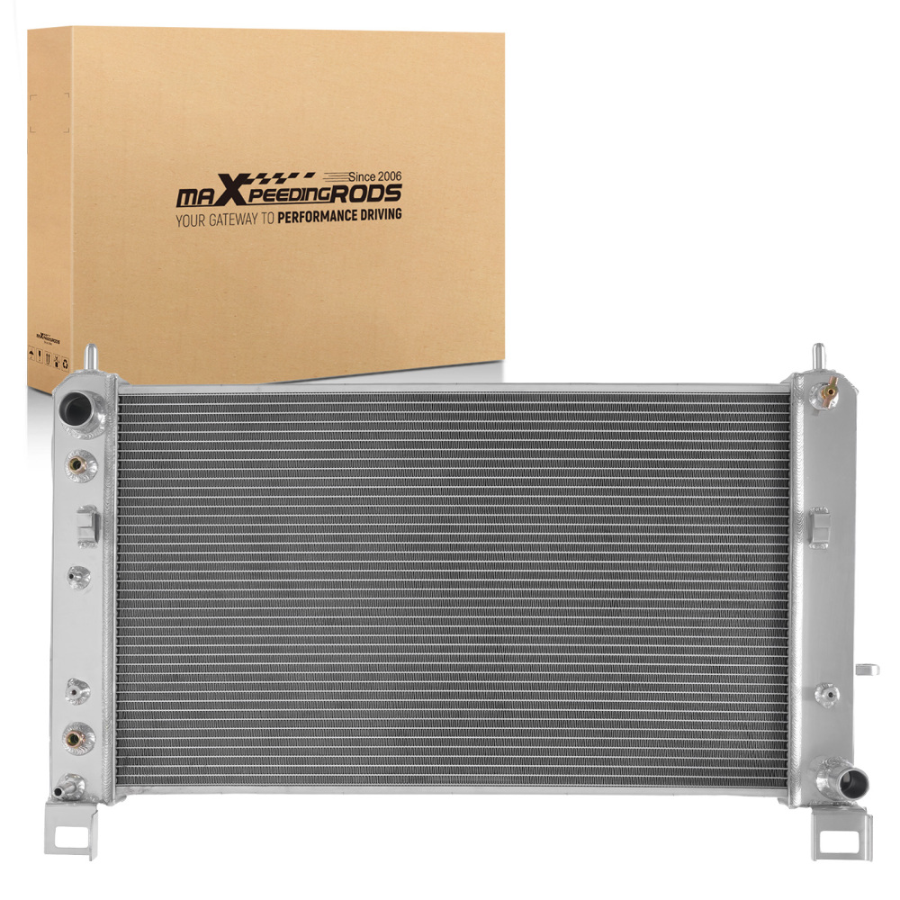 3-Row Aluminum Radiator compatible for Chevrolet Silverado 1500 4.3L 1999-2013 15193110 28