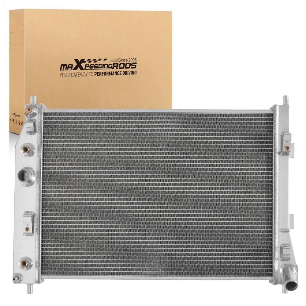 Aluminum Cooling Radiator compatible for Chevrolet Corvette Convertible 06-13 CU2714 3 Row