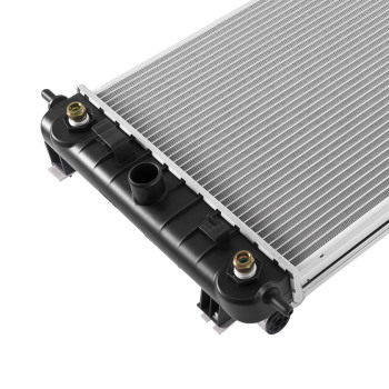 Aluminum RadiatorAC Condenser Assembly compatible for Chevrolet Malibu 2.4L 2008-12 2864