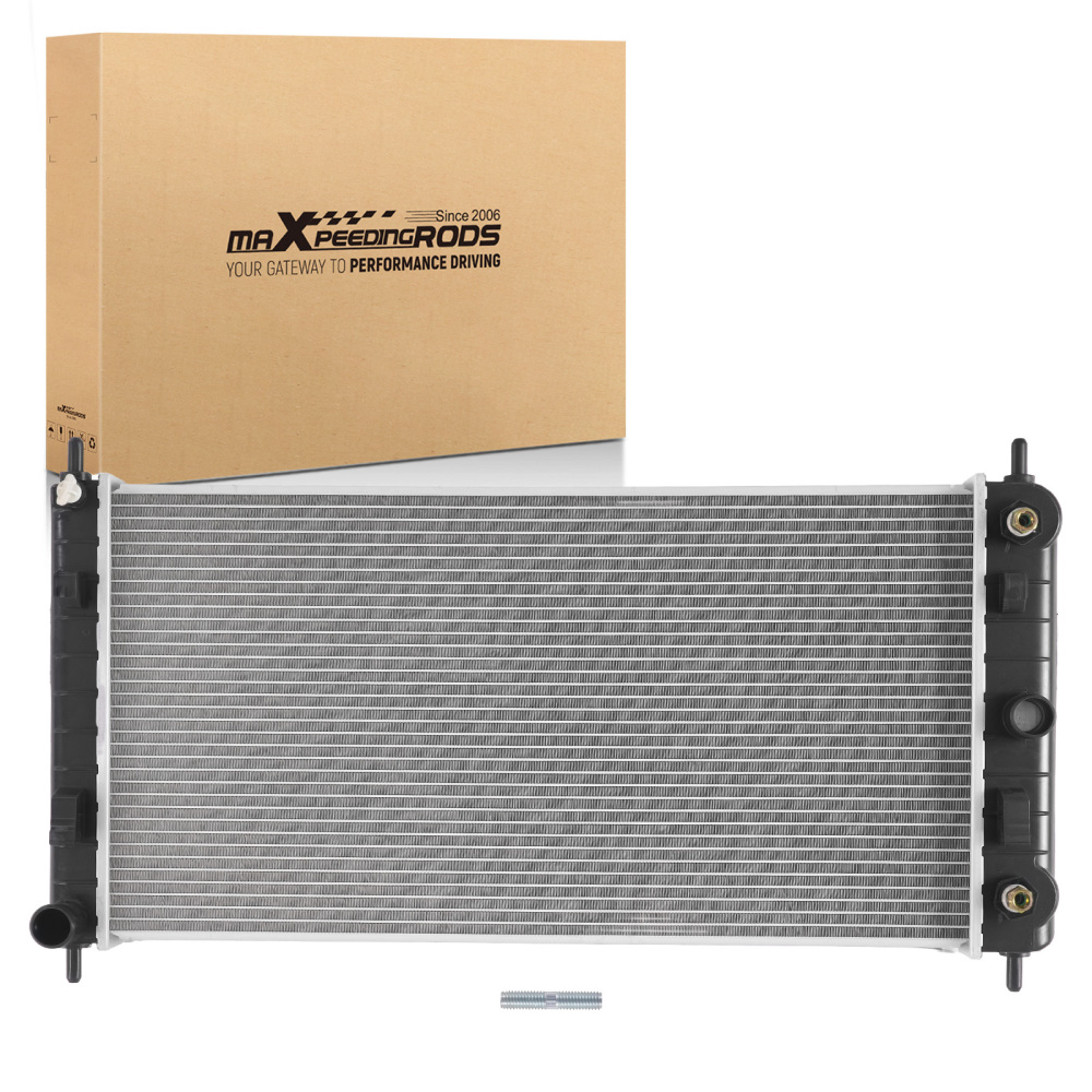 Aluminum RadiatorAC Condenser Assembly compatible for Chevrolet Malibu 2.4L 2008-12 2864
