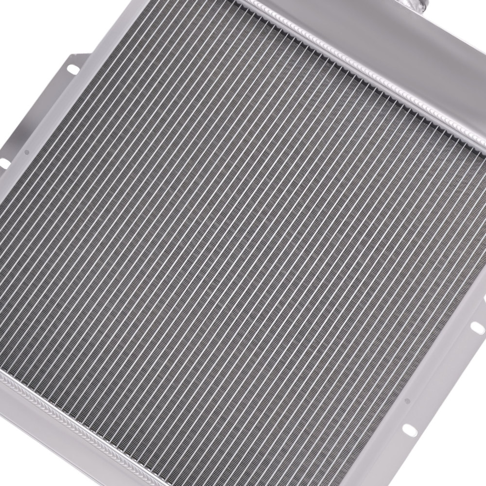 Aluminum Radiator Shroud Fan compatible for Ford F-2 1948-1952 3.5L 3.7L 3.9L 3 Row