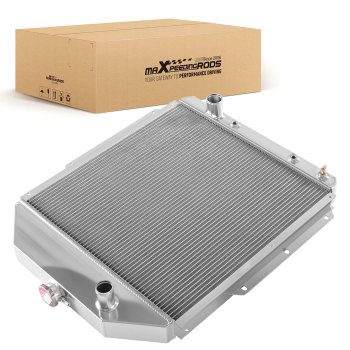 3 Row Aluminum Cooling Radiator compatible for Ford Sedan Delivery 1942-1947 CC4252