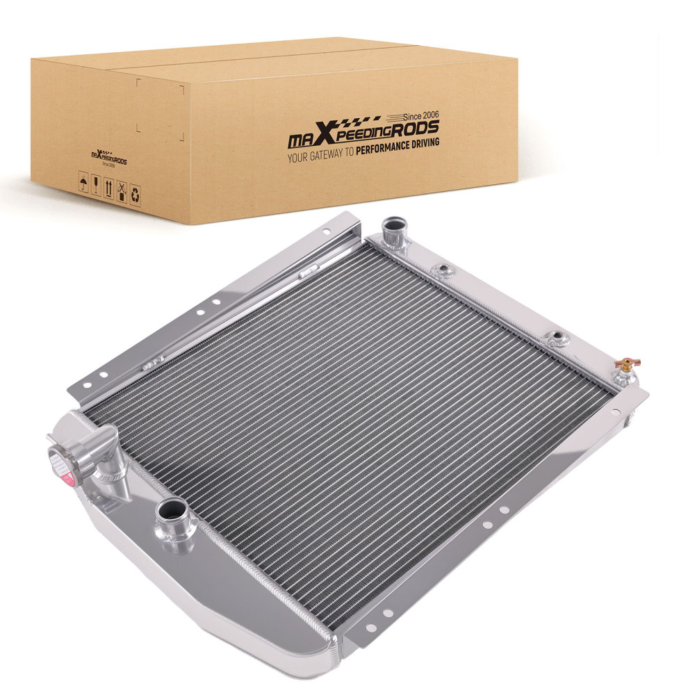 3 Row Aluminum Cooling Radiator compatible for Chevrolet/GMC Truck 1948-1954 CU4854