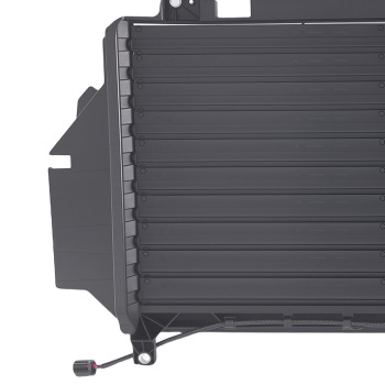 Active Grille Shutter Black compatible for Toyota Tacoma 2024-2025 53100-AK011 w/ Motor