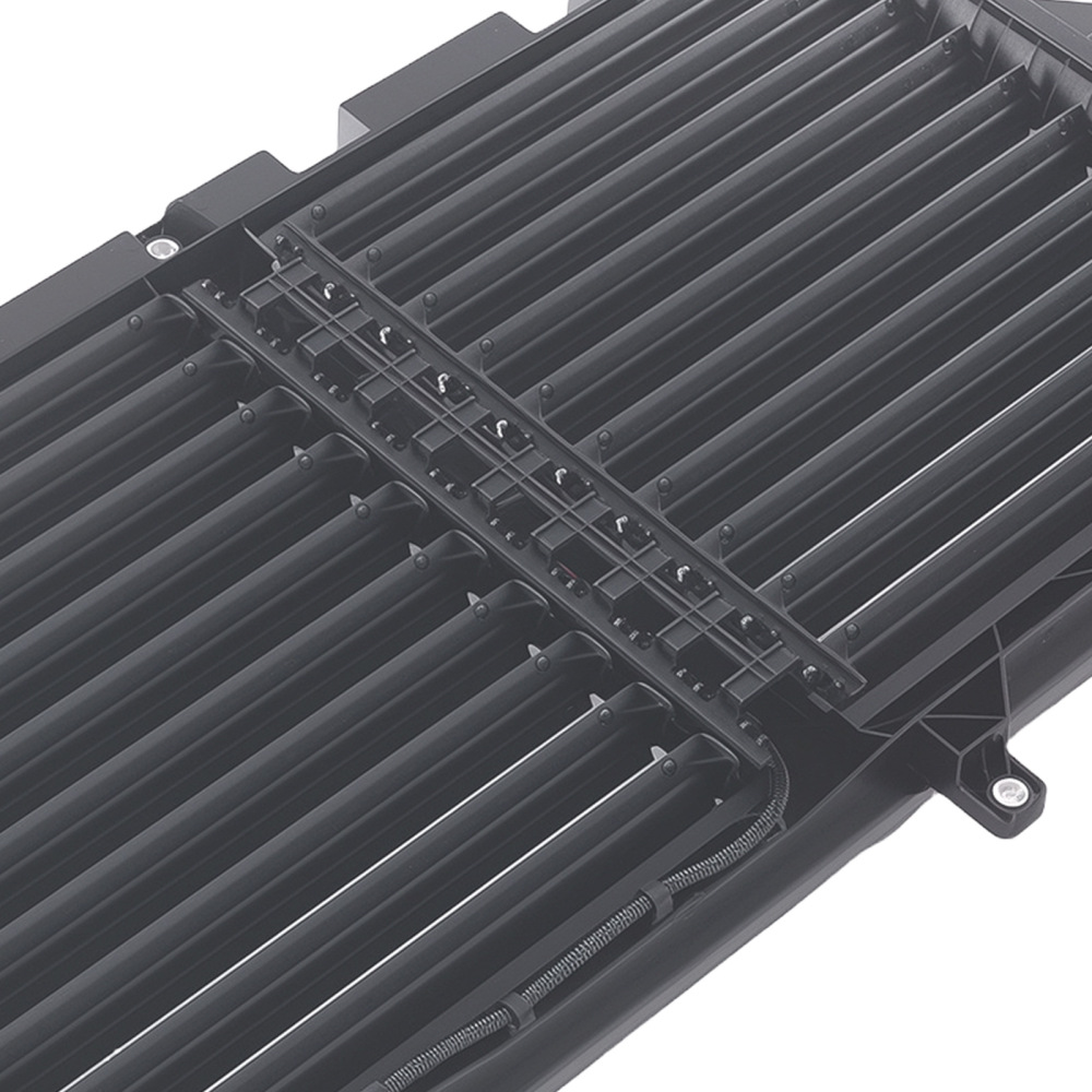 Active Grille Shutter Black compatible for Toyota Tacoma 2024-2025 53100-AK011 w/ Motor