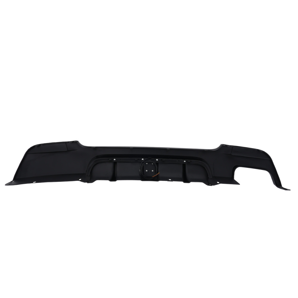 Rear Valance Diffuser Splitter W/ LED compatible for BMW 3 Series E92 E93 M Sport 2006-2014