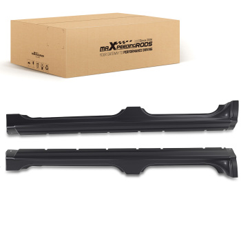 Rocker Panels compatible for GMC Sierra Chevy Silverado 1999-2007 4 Door Steel Left+Right