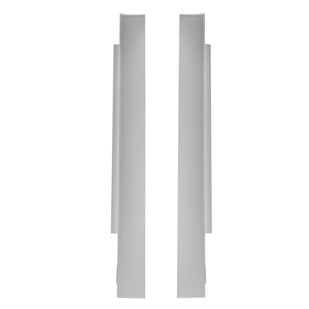 LR Rocker Panels for 1996-2018 compatible for GMC Savana 2500 3500 Van Steel Kit