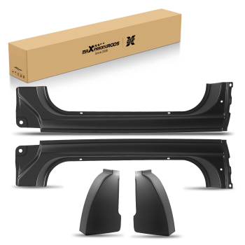 Outer Rocker Panels and Cab Corners Set compatible for Chevy GMC Truck 1973-1987