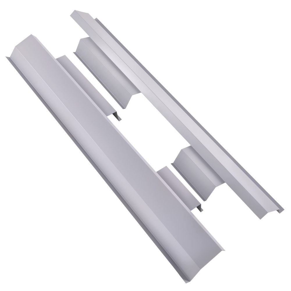 Pair Outer Rocker Panel Driver Passenger for 1996-2007 compatible for Ford Taurus compatible for Mercury Sable