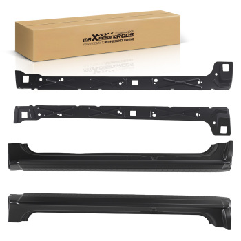 InnerOuter Rocker Panels compatible for Chevrolet Silverado 1999-2007 Extended Cab Steel