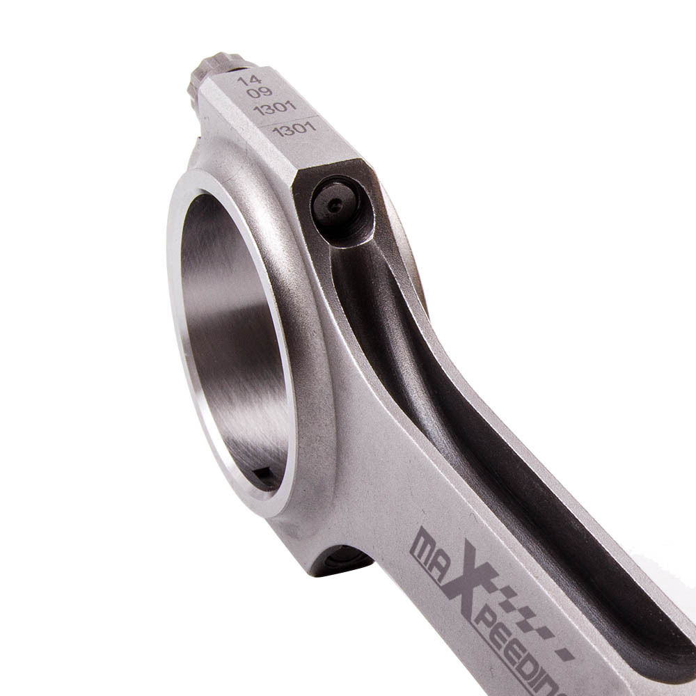 Forged 4340 H-Beam Connecting Rods+ARP Bolts compatible for VW 1.8T compatible for Audi TT Quattro 20mm