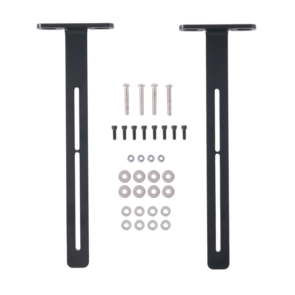 Steel Speaker Mount Bracket for Club Car compatible for Yamaha Golf Cart Black 2000-2024