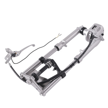 Front Brake Caliper Disc Fork Assembly compatible for Honda Monkey Z50 2012-2025 Metal