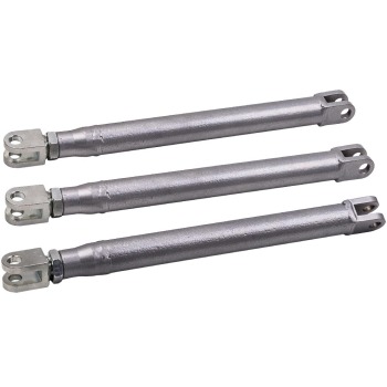 Universal 4 Slat Side car Installation Kit compatibile per Harley Compatibile per Kawasaki Compatibile per Honda