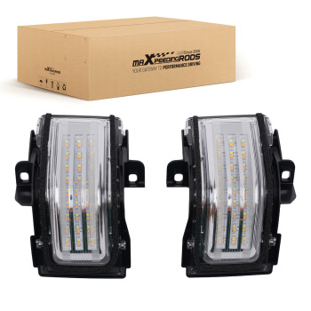 LED Sequential Side Mirror Light compatible for Ford Super Duty F250 F350 F450 F550 2017-23