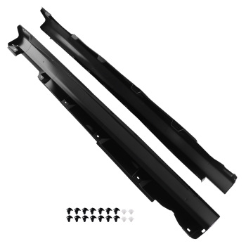 Exterior Rocker Kit compatible for Ford Focus Sedan 2012-2017 CP9Z5810177B Black Plastic