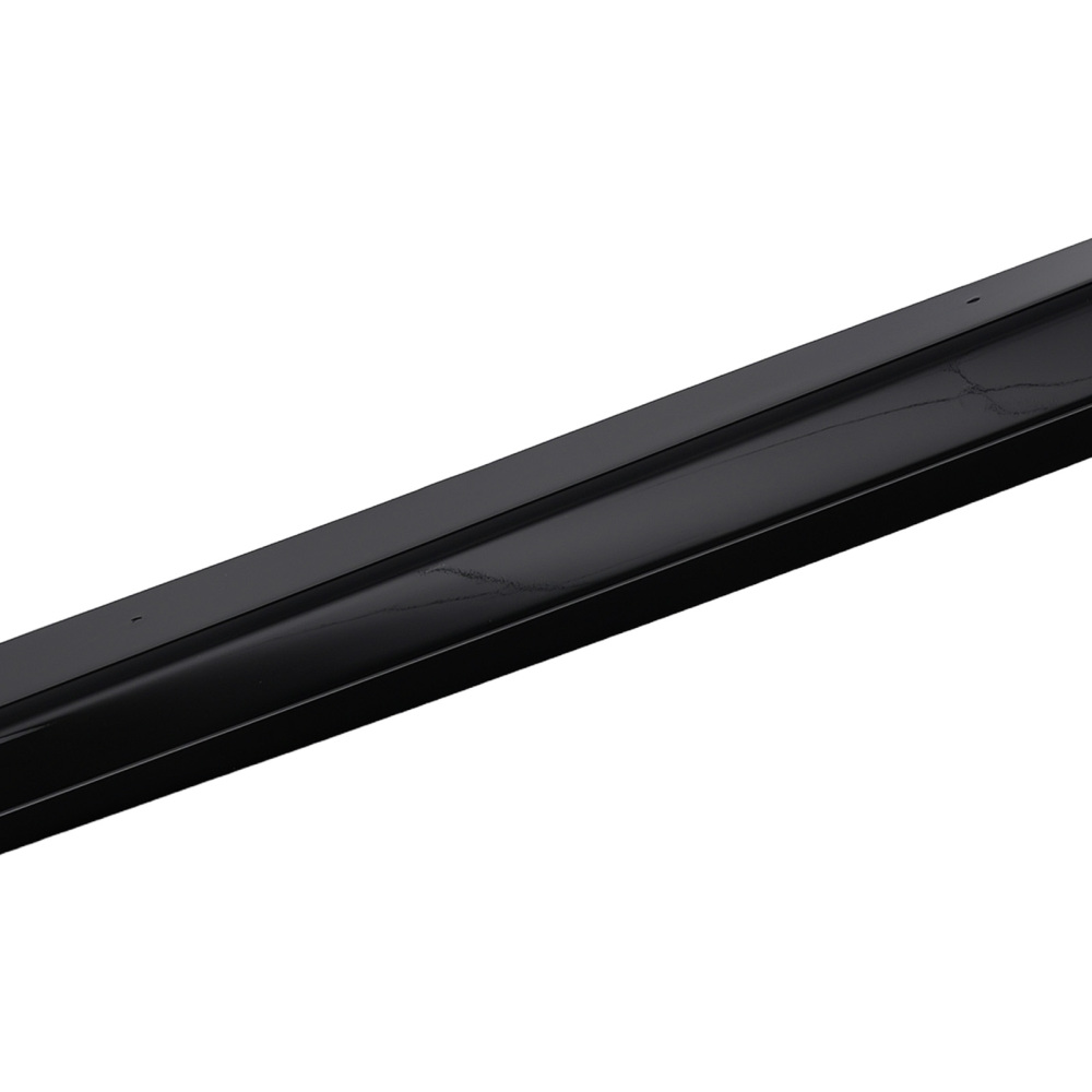 Aggressive Side Skirt Lip compatible for Honda Civic MC FE180 2022-2025 Gloss Black