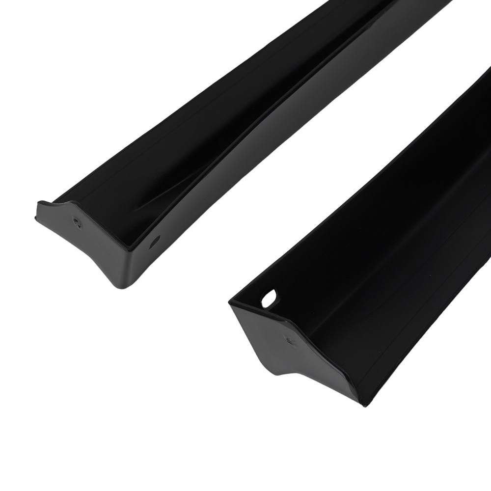 Aggressive Side Skirt Lip compatible for Honda Civic MC FE180 2022-2025 Gloss Black