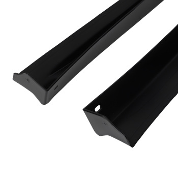Aggressive Side Skirt Lip compatible for Honda Civic MC FE180 2022-2025 Gloss Black