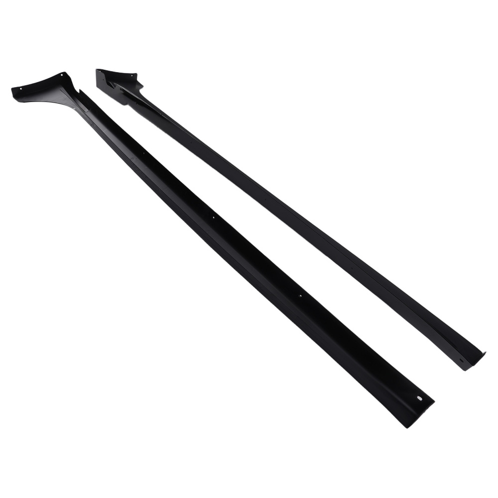 Aggressive Side Skirt Lip compatible for Honda Civic MC FE180 2022-2025 Gloss Black