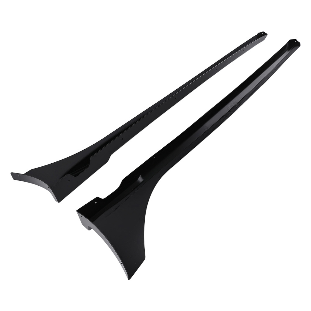 Aggressive Side Skirt Lip compatible for Honda Civic MC FE180 2022-2025 Gloss Black