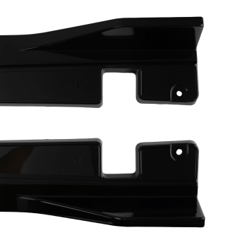 Side Skirt Cover Pair compatible for Honda Civic Sedan/Hatchback 2016-2021 Gloss Black