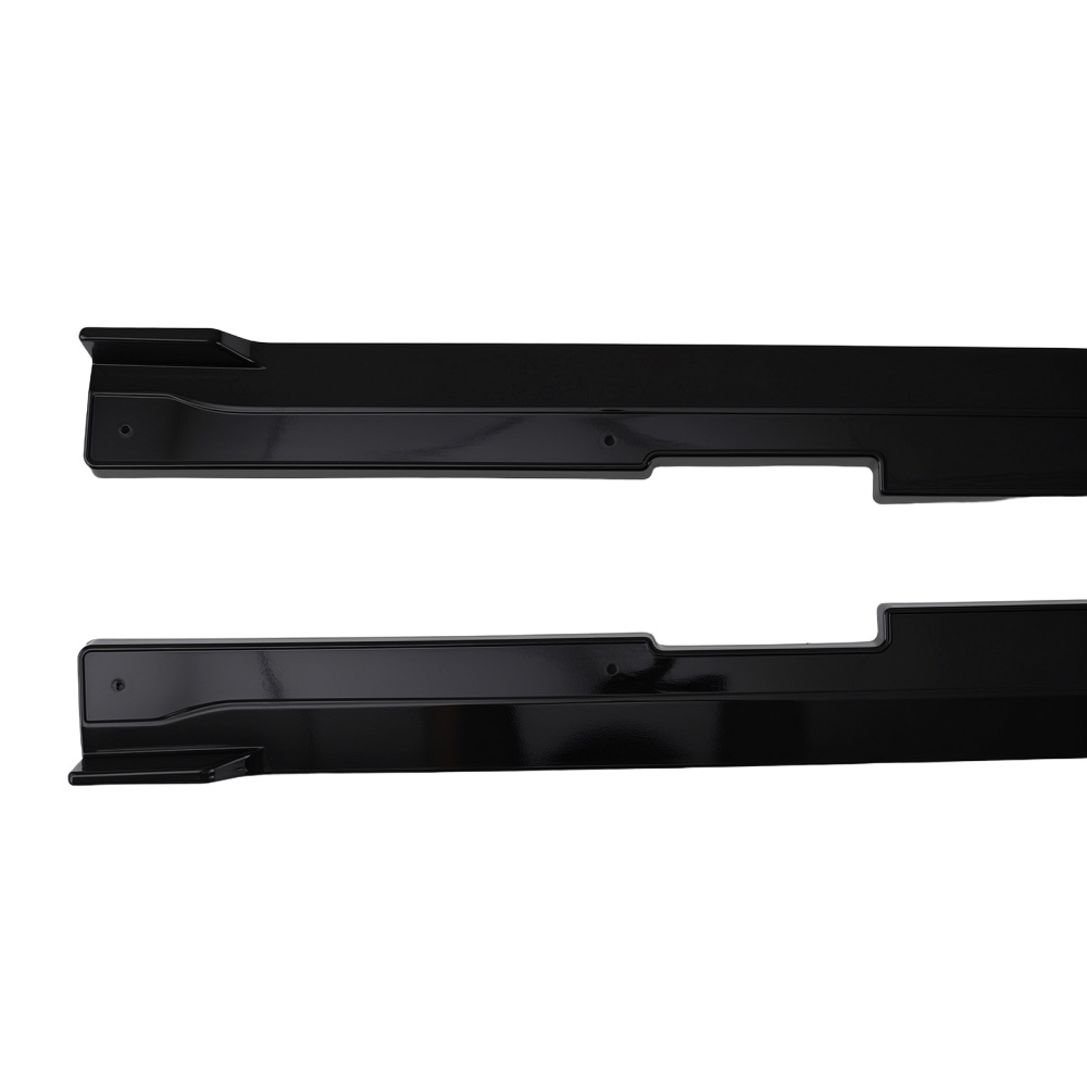 Side Skirt Cover Pair compatible for Honda Civic Sedan/Hatchback 2016-2021 Gloss Black