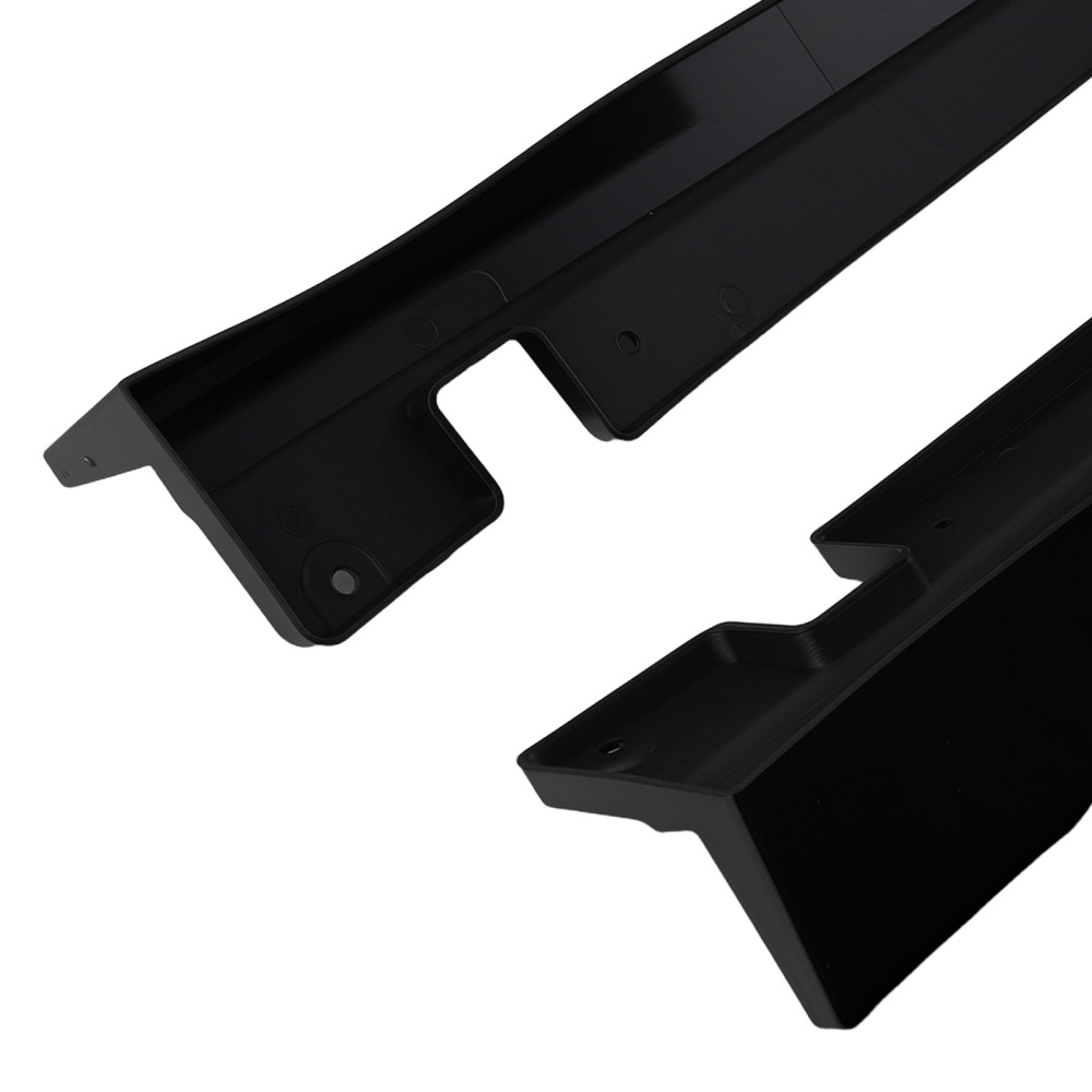Side Skirt Cover Pair compatible for Honda Civic Sedan/Hatchback 2016-2021 Gloss Black