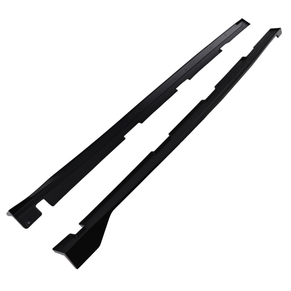 Side Skirt Cover Pair compatible for Honda Civic Sedan/Hatchback 2016-2021 Gloss Black