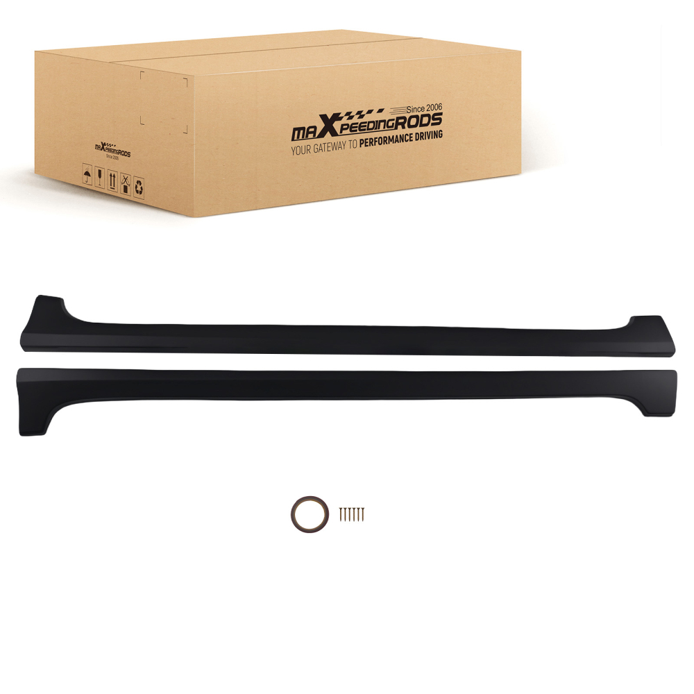 Side Skirt Extension Body Kit compatible for Honda Civic Sedan 4-Door 2012-2015 ABS
