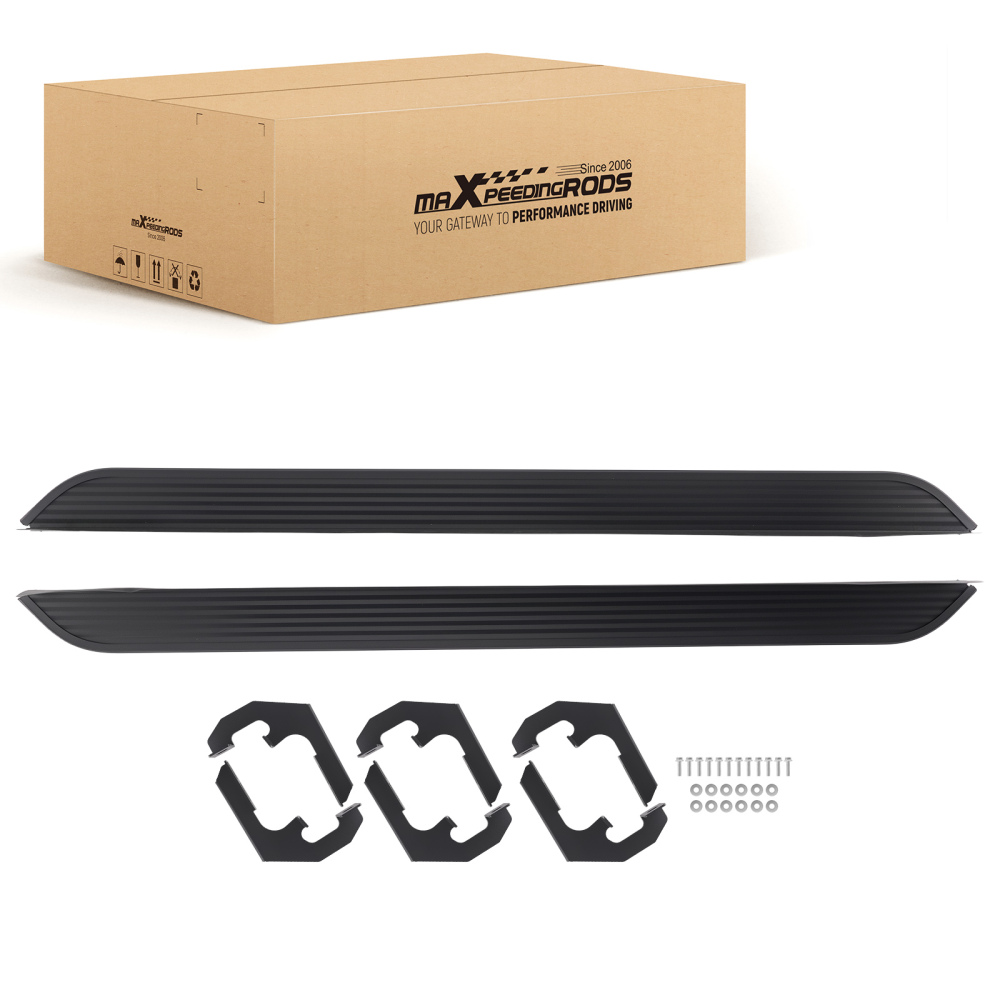 Running Boards Side Step Bars compatible for Chevrolet Tahoe 2015-2020 78in Black