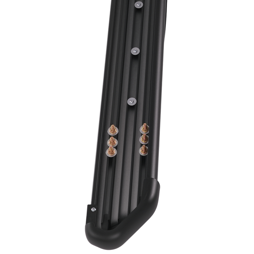 6 Aluminum Side Step compatible for Dodge Ram 1500 2009-18 Crew Cab Running Bar Anti-Slip