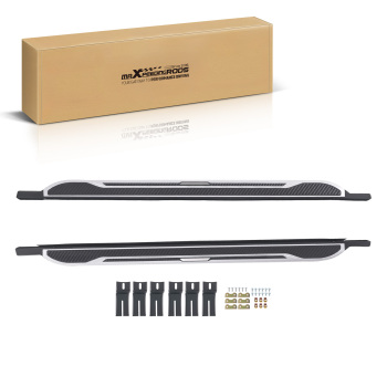 Nerf Bars compatible for Ford Explorer 2020-2025 Black ABS Aluminum Side Steps 500lbs