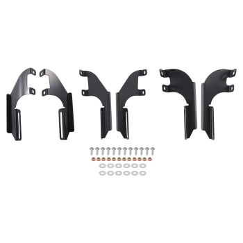 Aluminum Running Boards compatible for Honda Pilot 16-22 compatible for Honda Passport 19-22 Black