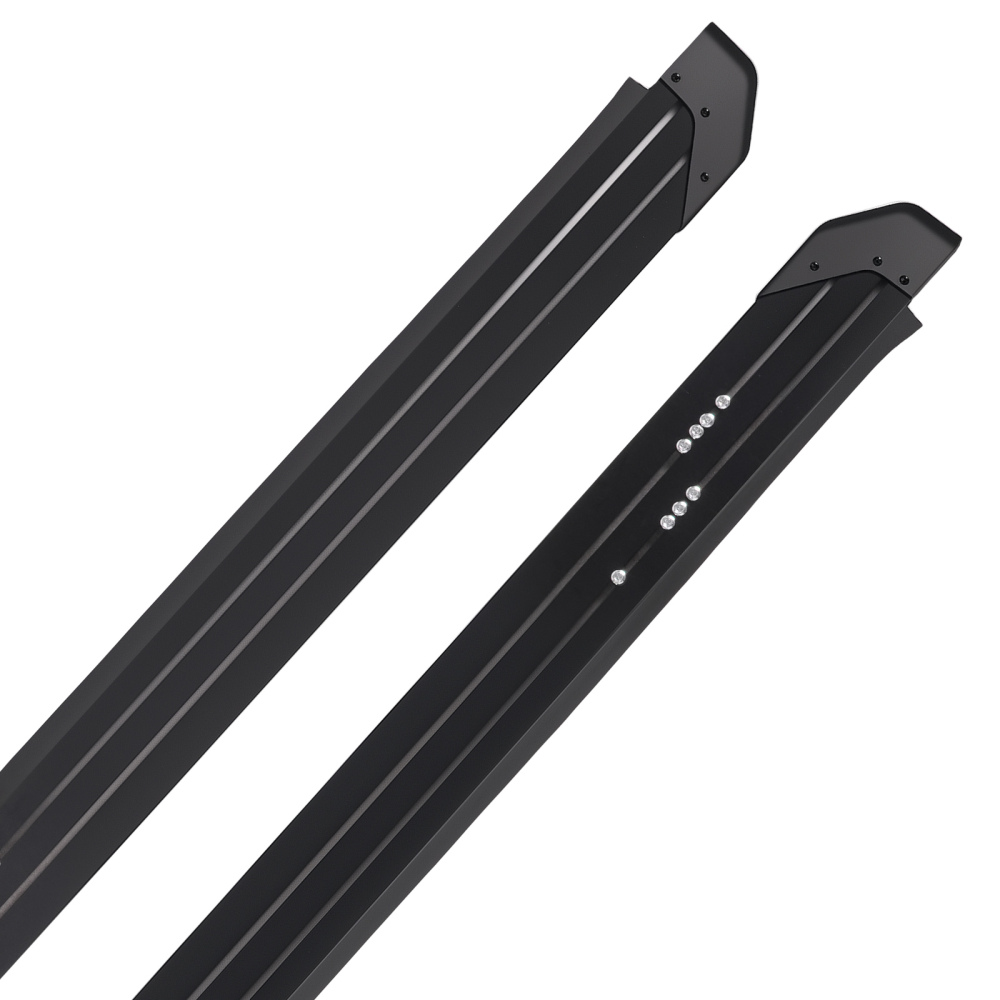 Aluminum Running Boards compatible for Honda Pilot 16-22 compatible for Honda Passport 19-22 Black