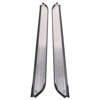 2 Side Steps 6 Brackets compatible for Jeep Grand Cherokee L 2022-2026 Non-Slip Protection