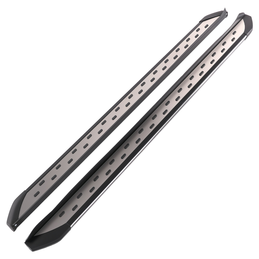 Nerf Bars Running Board Side Step Kit compatible for Toyota RAV4 19-23 Prime Aluminum Black