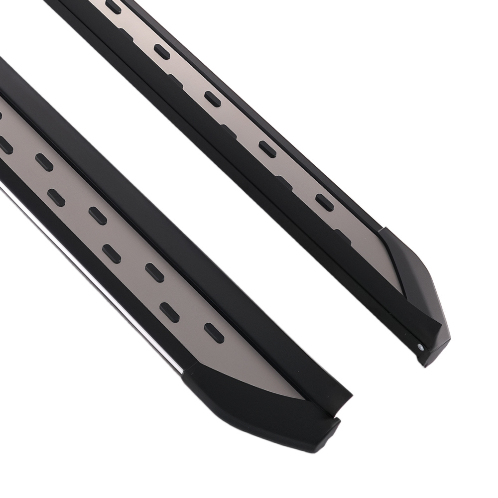 Nerf Bars Running Board Side Step Kit compatible for Toyota RAV4 19-23 Prime Aluminum Black