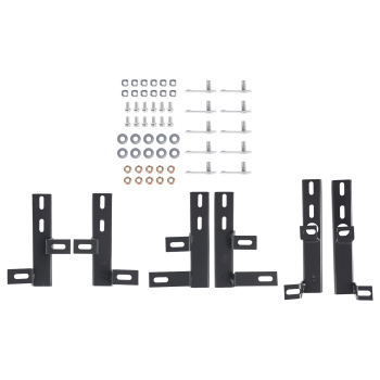 Side Step Bars compatible for Volkswagen Atlas 2018-2024 2.0L 3.6L Non-Slip Protection