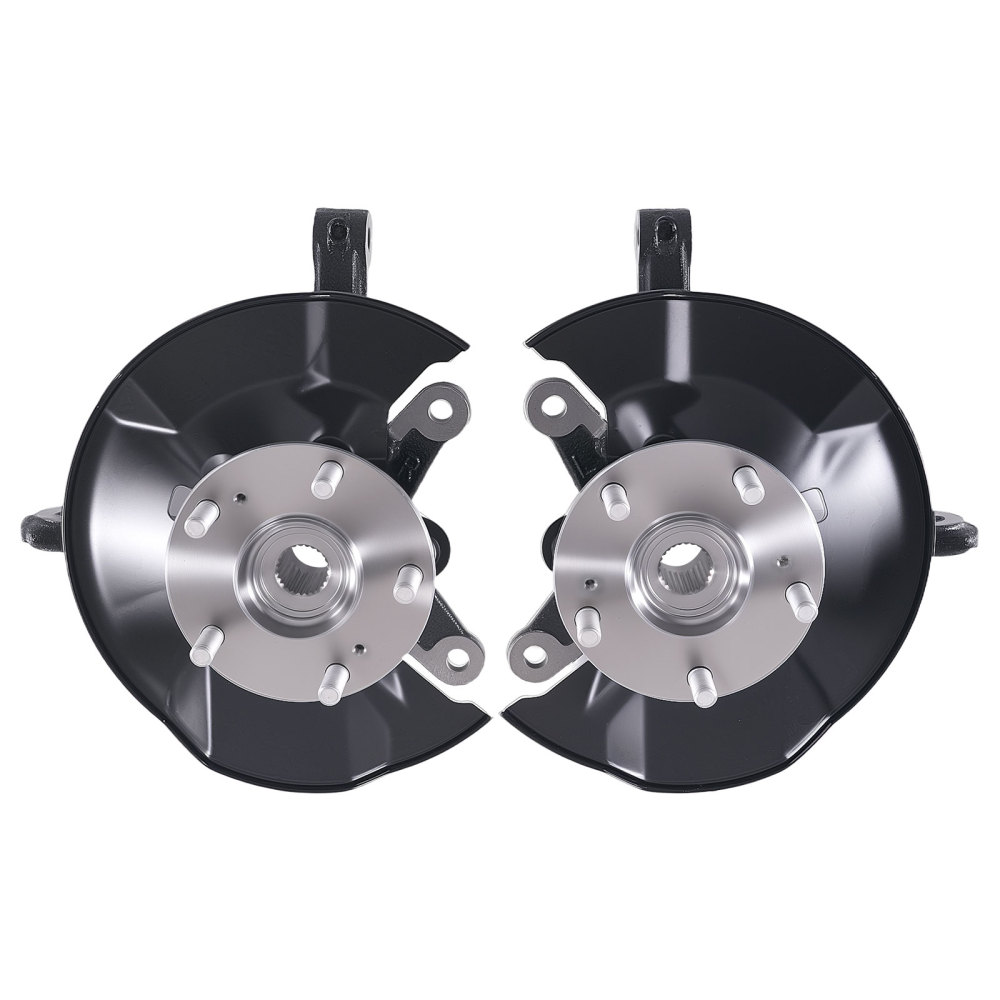 Front LR Steering Knuckle w/Hub Bearing compatible for Honda Civic HF 1.8L 2013-15 686-356
