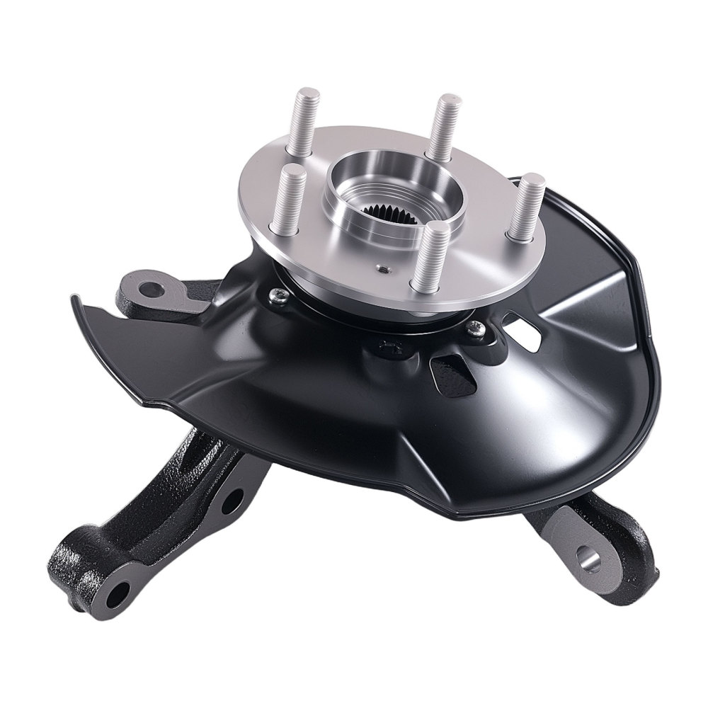 Front LR Steering Knuckle w/Hub Bearing compatible for Honda Civic HF 1.8L 2013-15 686-356
